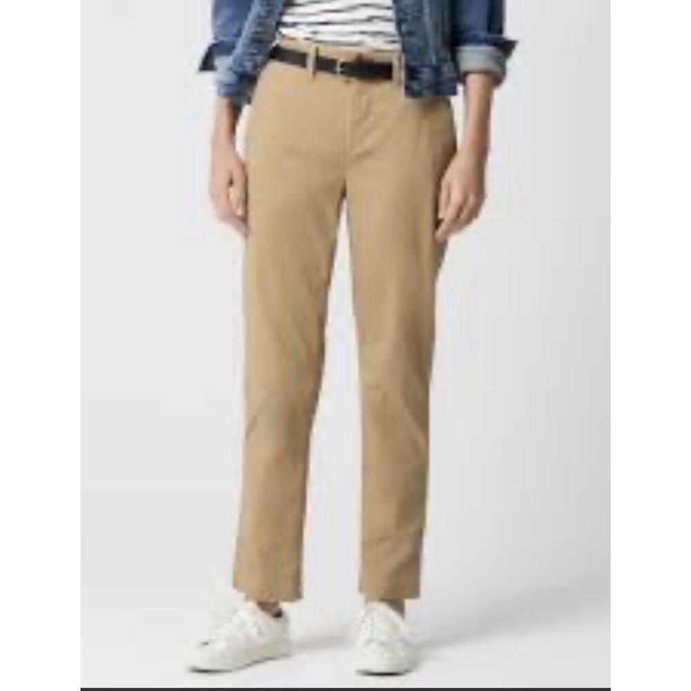 j.crew chino pants womens Camel Petite 27
